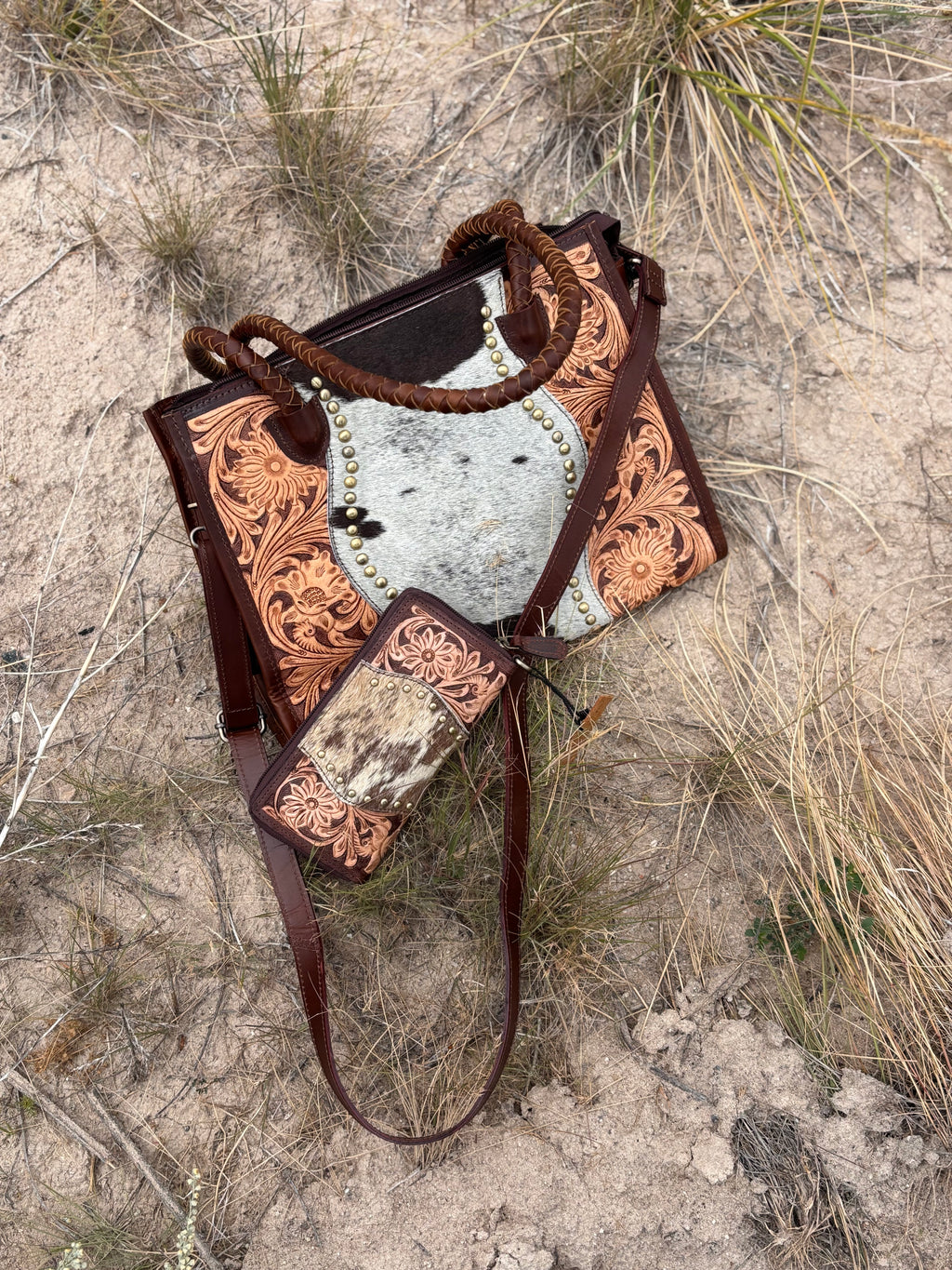 Mildred-Large Tote purse and matching wallet