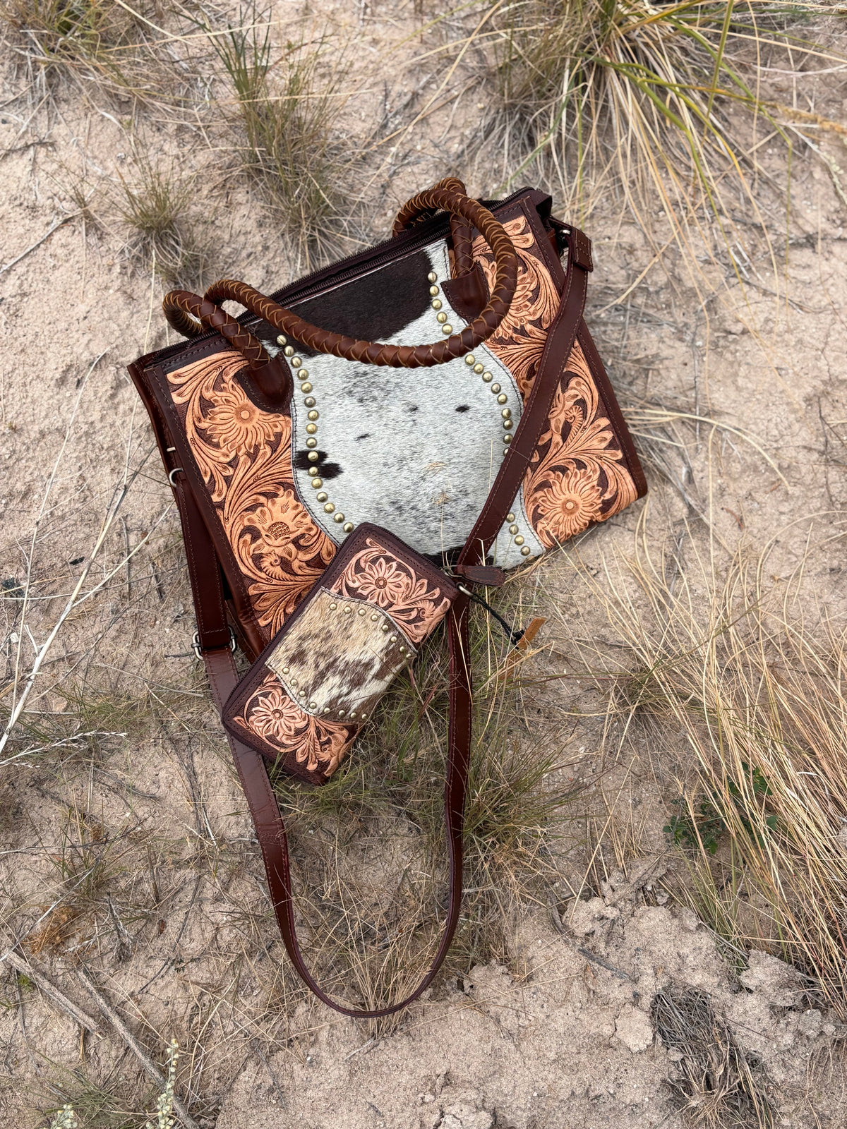 Mildred-Large Tote purse and matching wallet