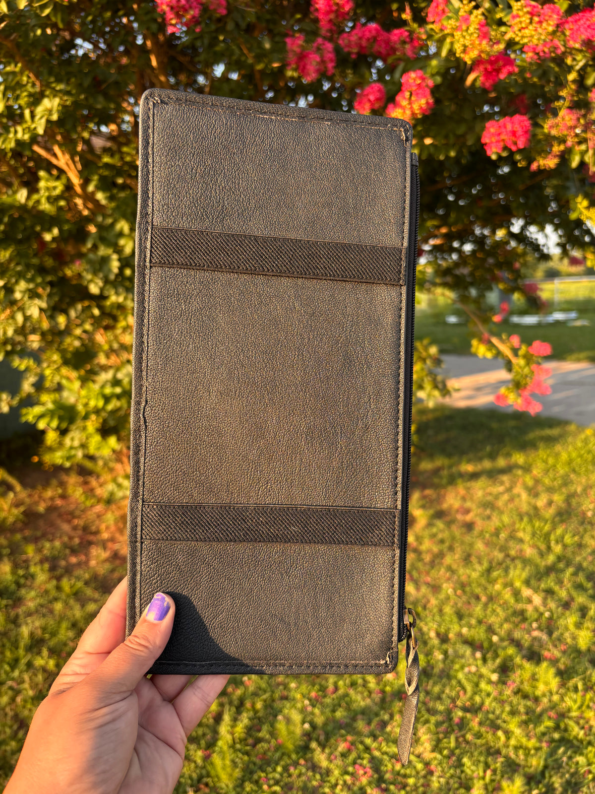 Leather & Cowhide Visor Organizer