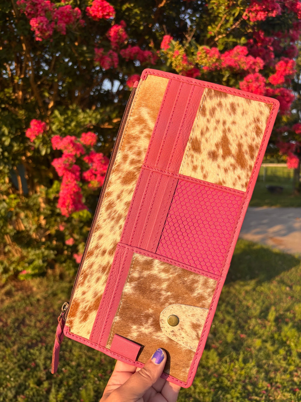 Leather & Cowhide Visor Organizer