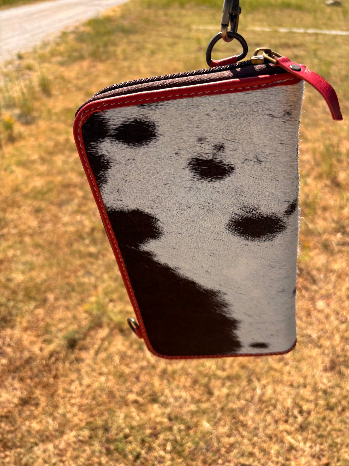 Leather clutch wallet