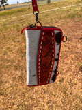 Leather clutch wallet