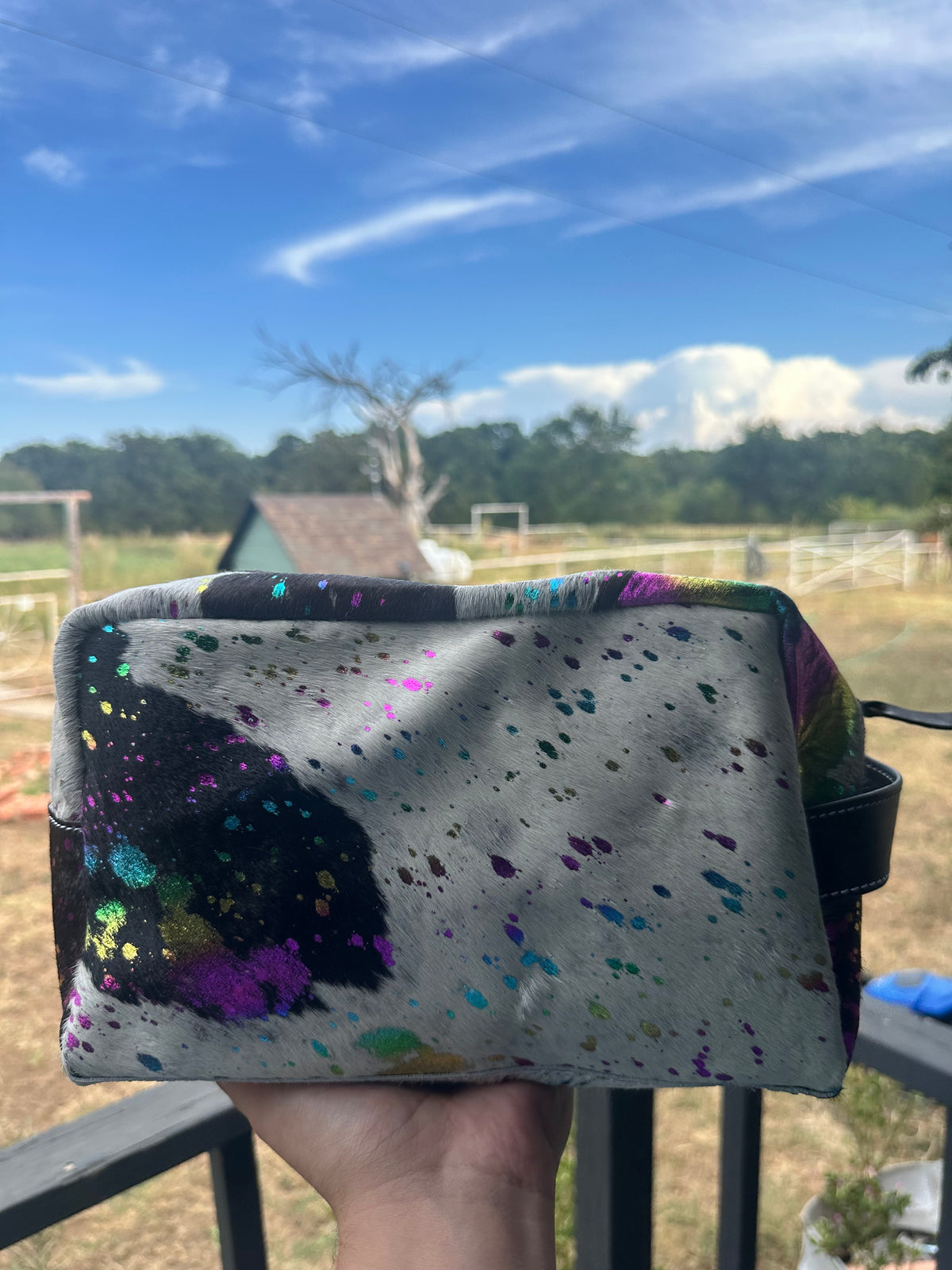 Acid Stain Toiletry/Makeup bag