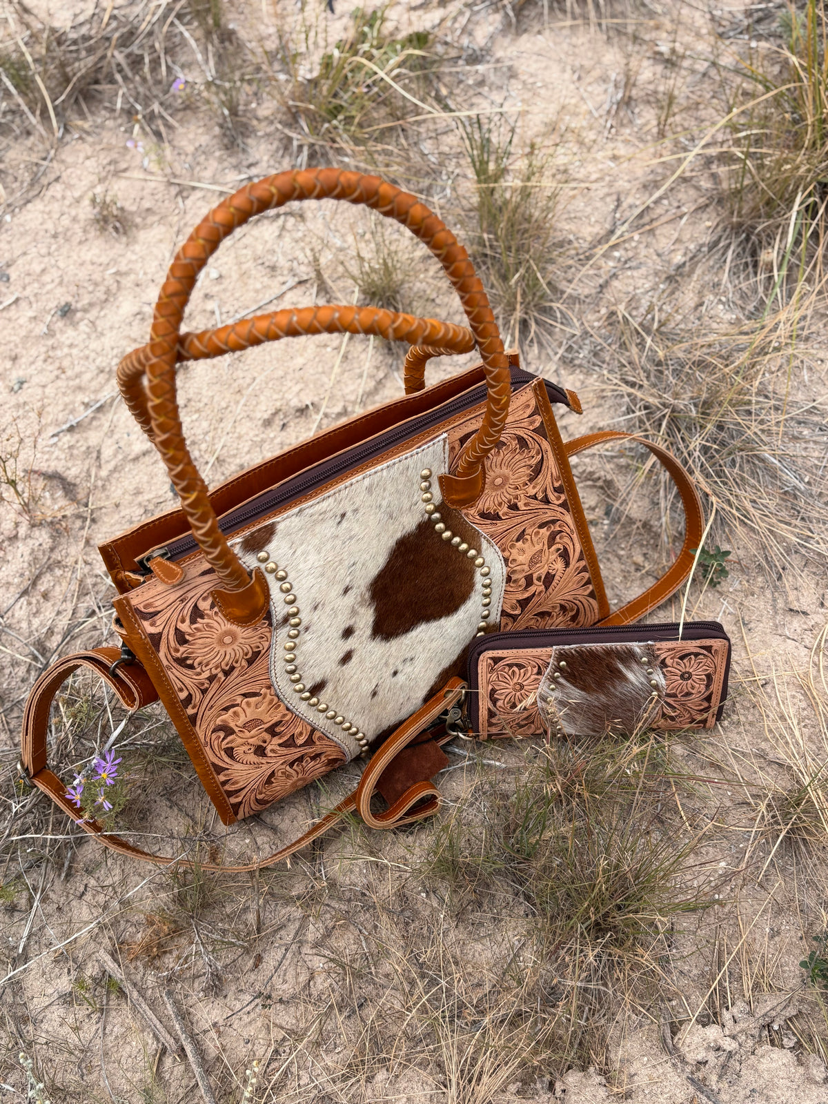 Mildred-Large Tote purse and matching wallet