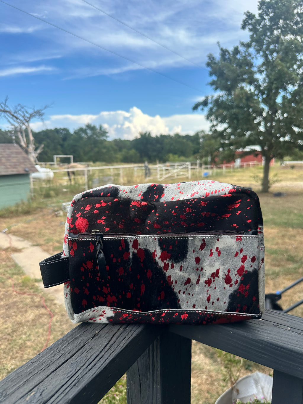 Acid Stain Toiletry/Makeup bag