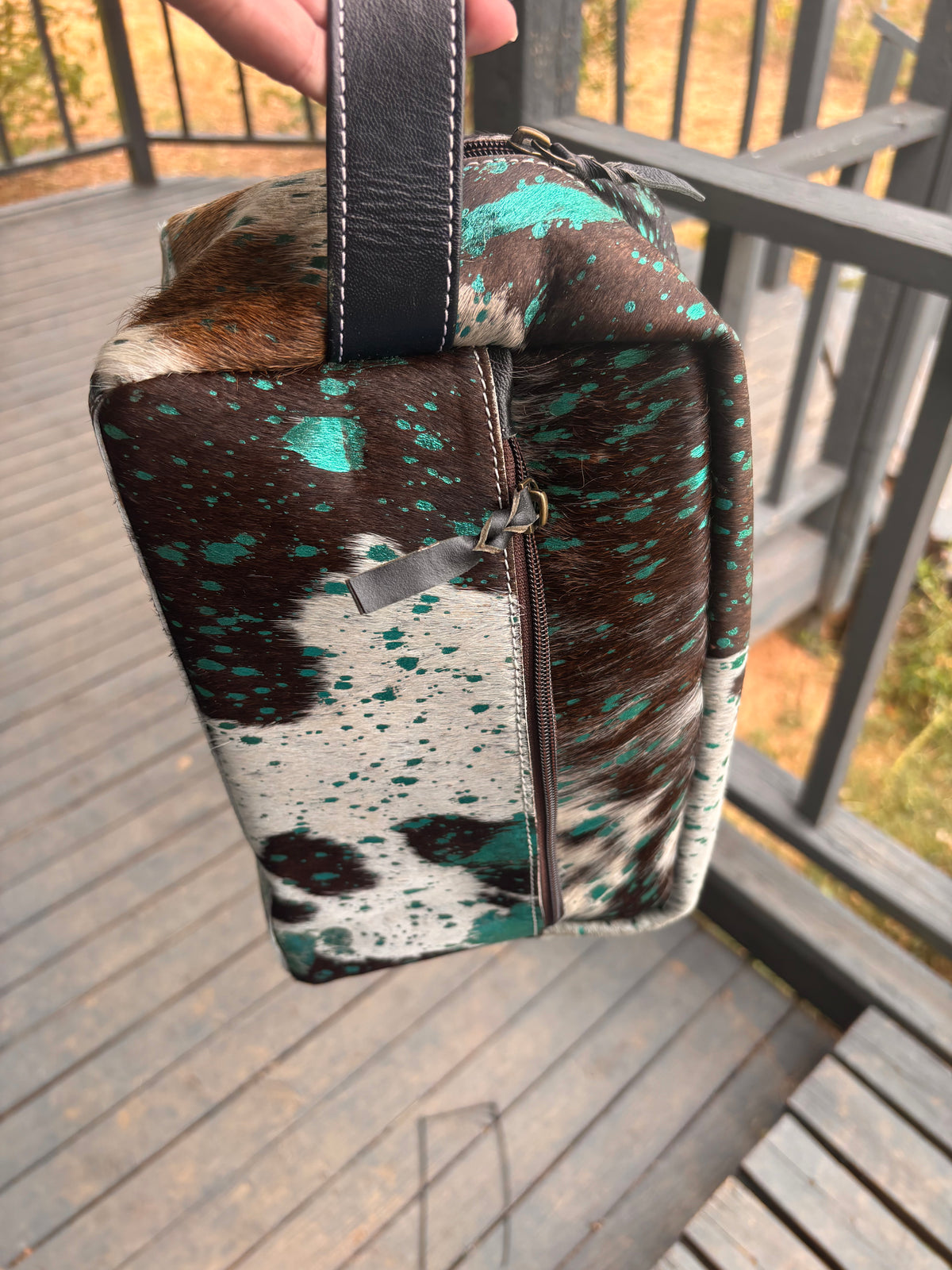 Acid Stain Toiletry/Makeup bag