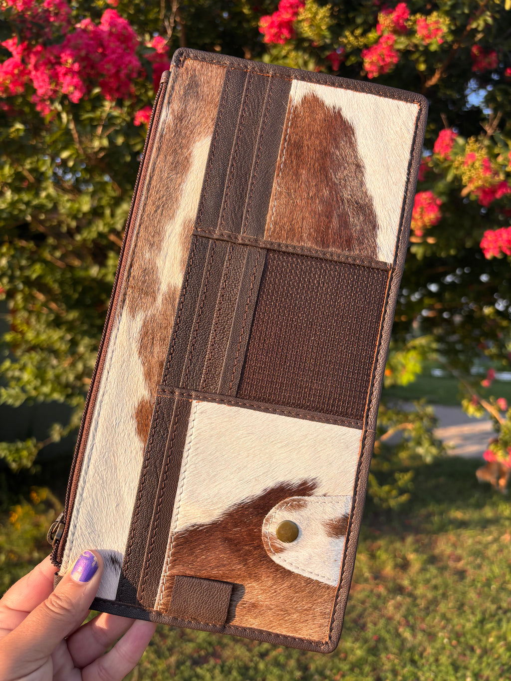 Leather & Cowhide Visor Organizer