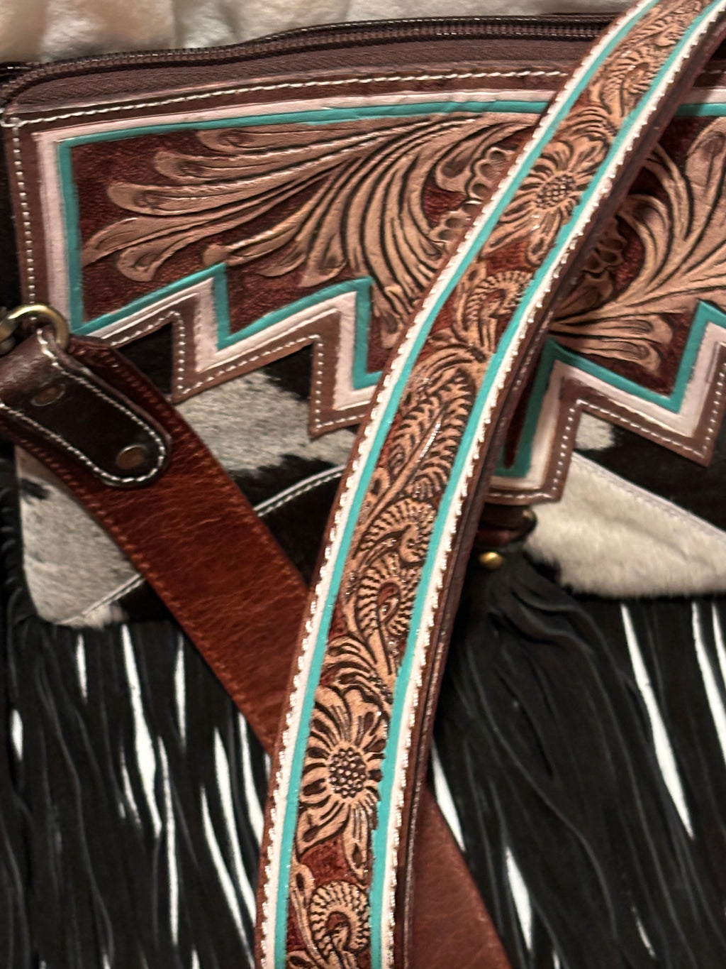 Aztec purse and wallet set