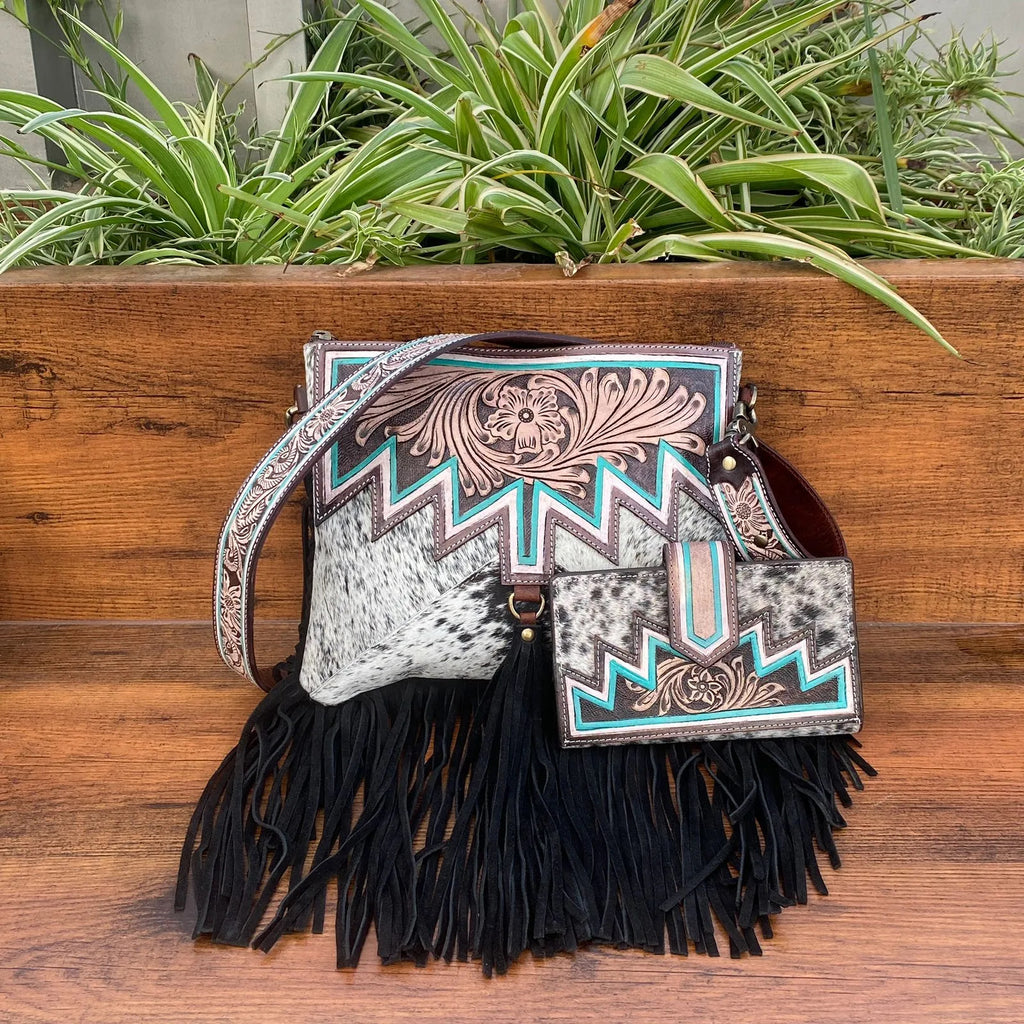 Aztec purse and wallet set