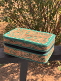 Tooled jewelry box