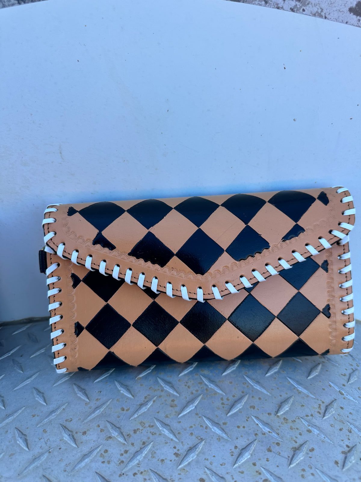 Checkered Clutch